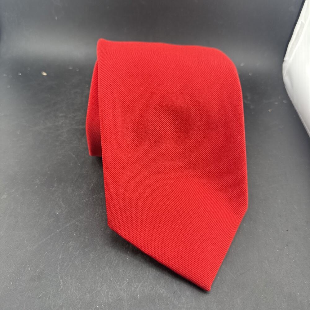 Vintage Joske’s Red Necktie Men’s Wide Retro 70s 80s Classic Formal Tie
